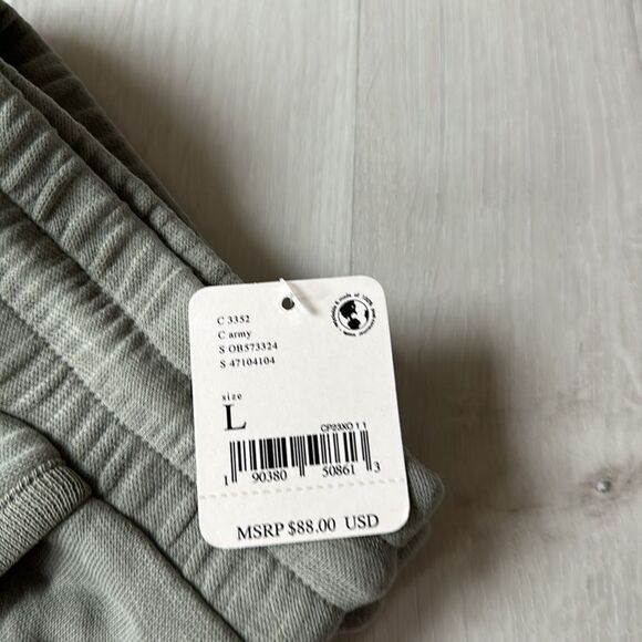 Free people Movement back into it jogger sz L color Olive Stitch Fix NWT - Picture 7 of 9